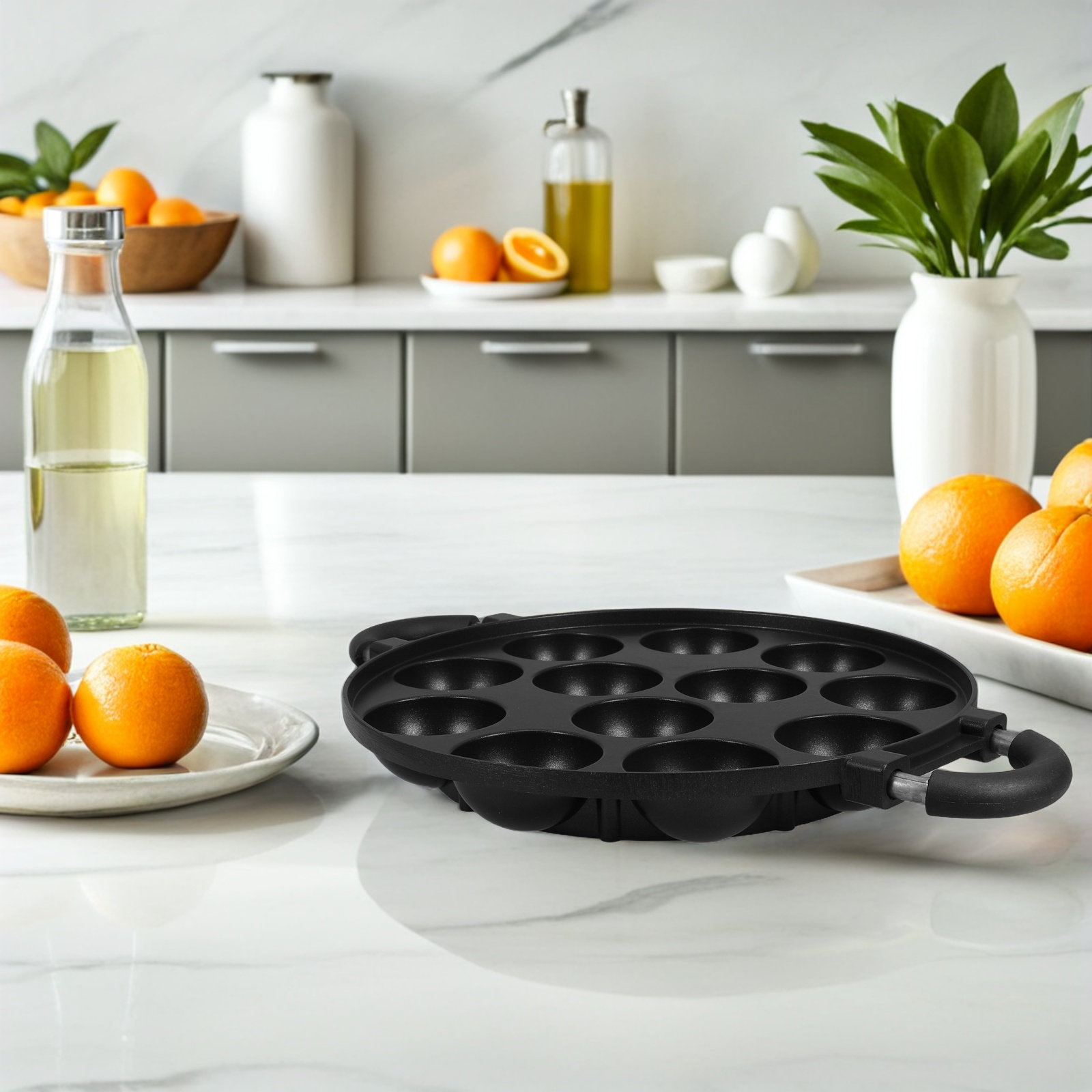 12 Hole Takoyaki Maker Nonstic - Takoyaki Grill Plate review and price