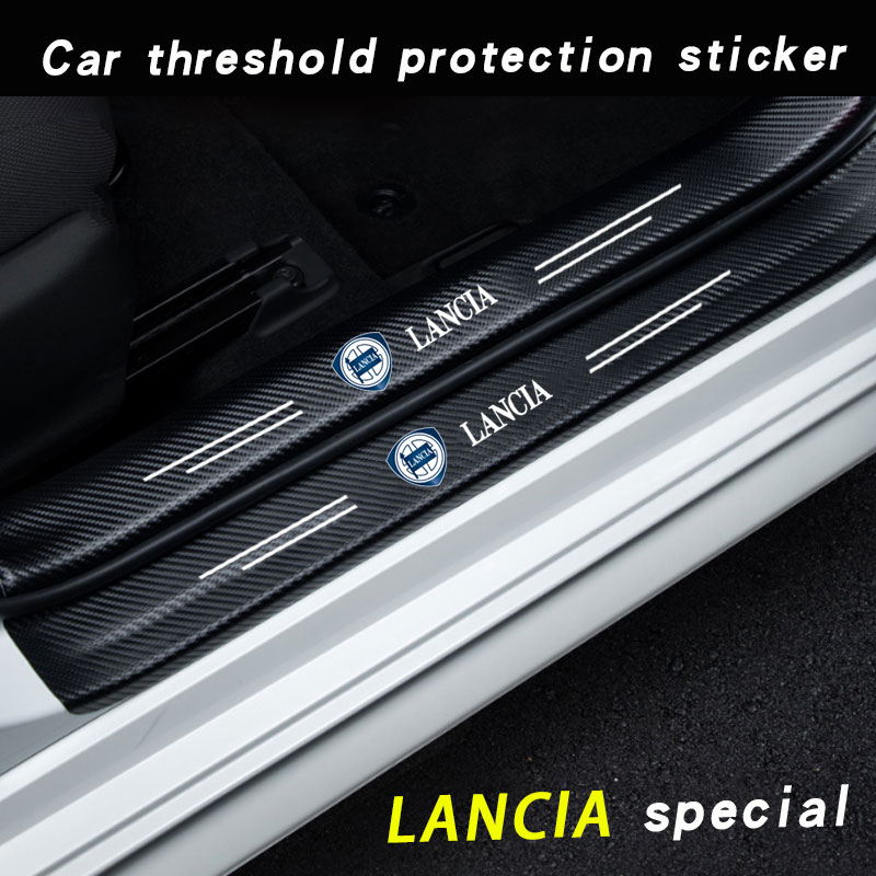 Leather Car Door Sill Plate Pr - Crepe Pan Carbon review and price