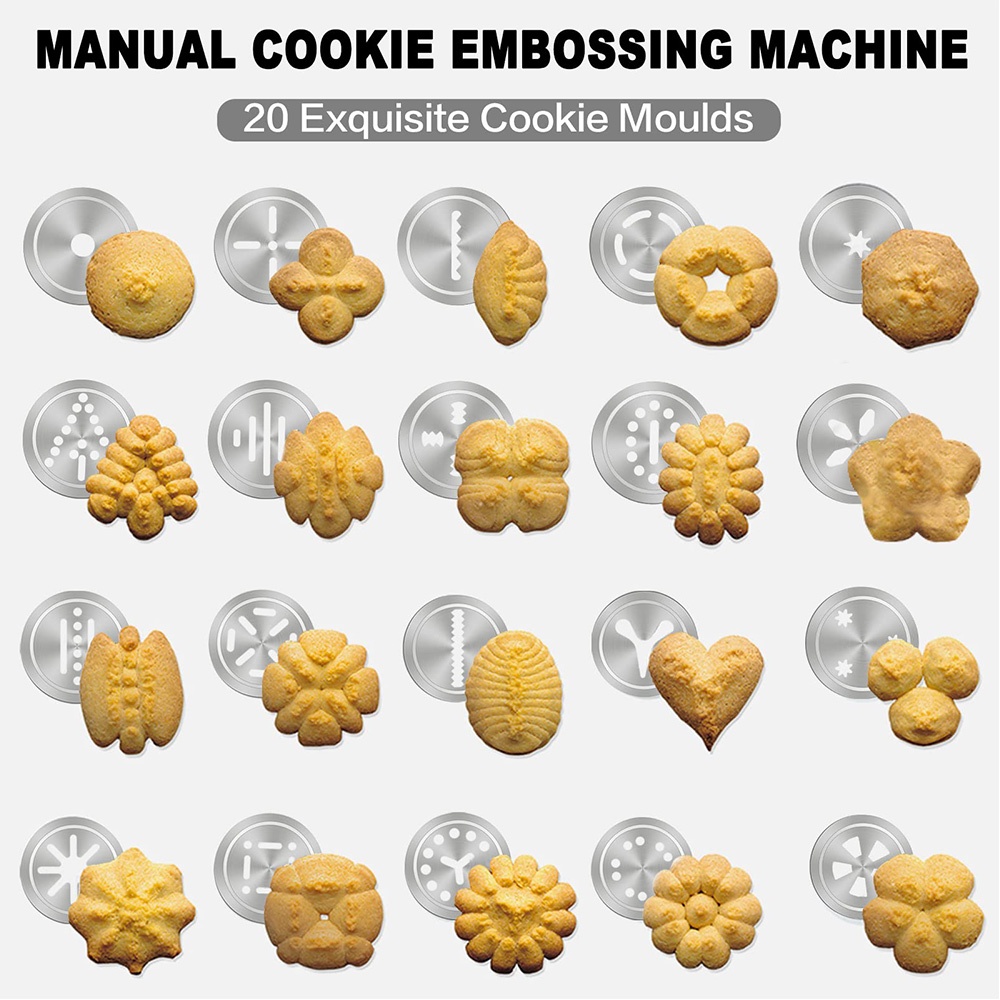 Cookie Press Gun Kit  Aluminum - Churros Maker Gun review and price