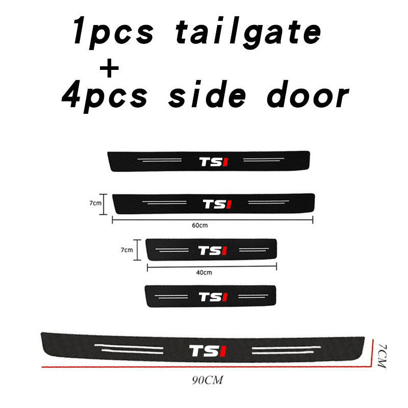 Car Door Sill Plate Protector  - Crepe Pan Carbon review and price